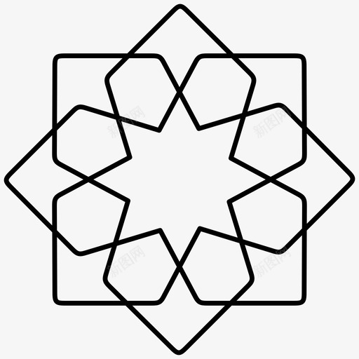 犹太星装饰神圣犹太教svg_新图网 https://ixintu.com 犹太 装饰 神圣 犹太教 标识 灵性 大卫 之星