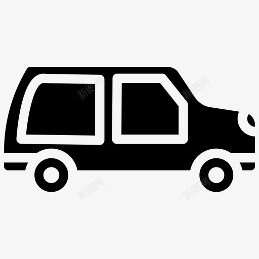 小型货车运输旅行svg_新图网 https://ixintu.com 运输 车辆 小型 货车 旅行 旅行车