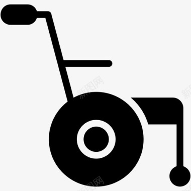 轮椅残疾残障图标