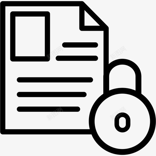 私人文件锁互联网文件svg_新图网 https://ixintu.com 文件 私人 互联网