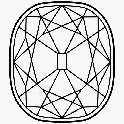 长方形钻石靠垫宝石svg_新图网 https://ixintu.com 宝石 长方形 钻石 靠垫 形状