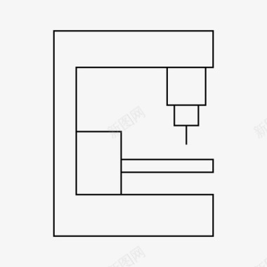 cnc工厂机器图标
