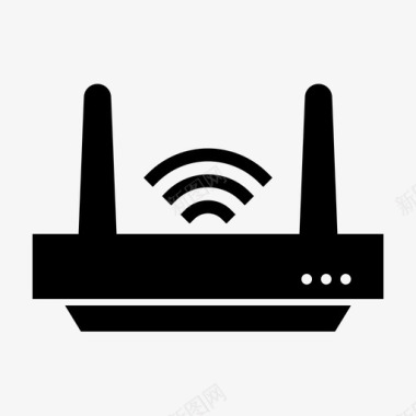 wifi物联网路由器图标