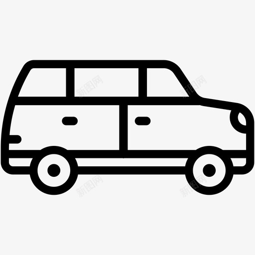小型货车运输旅行svg_新图网 https://ixintu.com 小型 货车 运输 车辆 旅行 旅行车 运输车