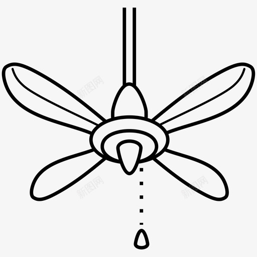 采购产品吊扇吊扇空调svg_新图网 https://ixintu.com 吊扇 采购 产品 空调 空气 冷却 电器 家用 设备 旋转 螺旋桨