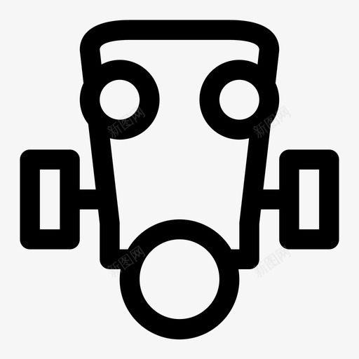 呼吸器面罩防毒面具svg_新图网 https://ixintu.com 呼吸器 面罩 防毒面具