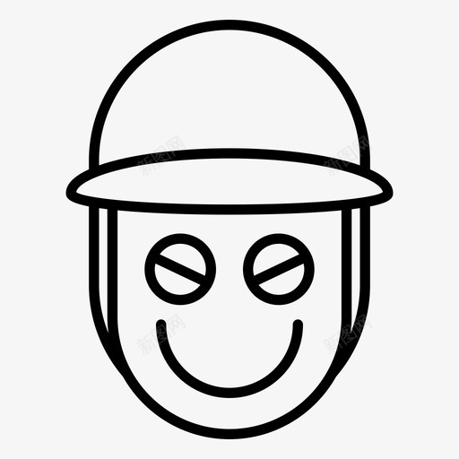 睡觉男孩帽子svg_新图网 https://ixintu.com 男孩 睡觉 帽子 孩子 微笑 表情