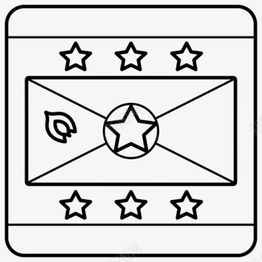 格林纳达国旗盾徽方旗图标