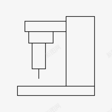 cnc设备工厂图标