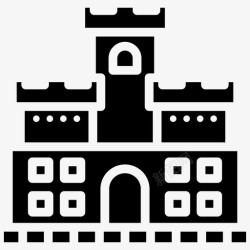 城垛城堡古董城垛高清图片