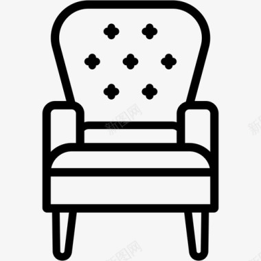 采购产品沙发椅沙发椅扶手椅图标