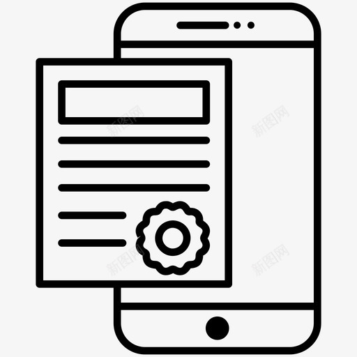 数字许可证功能区智能手机svg_新图网 https://ixintu.com 数字 许可证 功能区 智能 手机 平板电脑 被动 收入