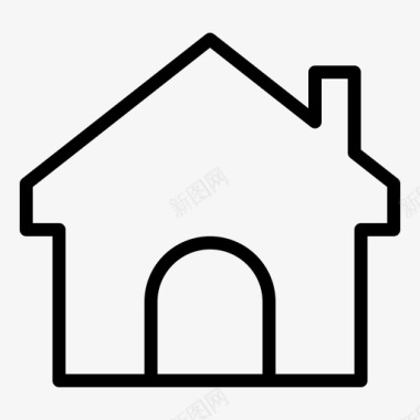 家居商务互联网图标
