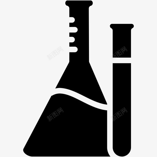 烧瓶化学实验svg_新图网 https://ixintu.com 烧瓶 化学实验 实验室 研究 医疗保健