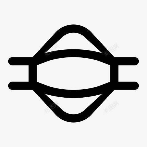 外科口罩医生口罩svg_新图网 https://ixintu.com 口罩 外科 医生