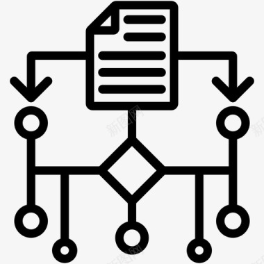 算法应用数据图标