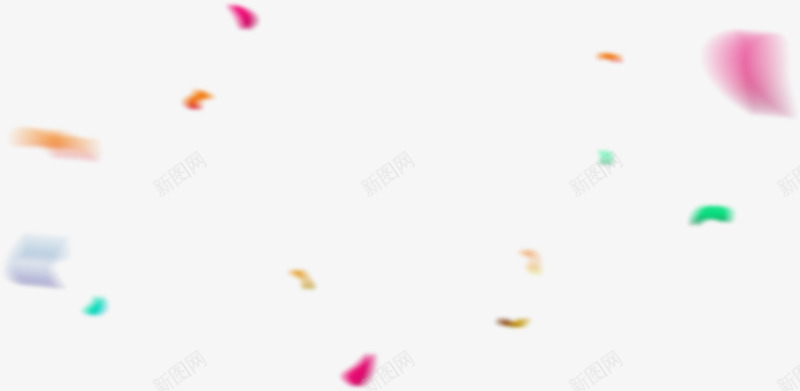 彩色创意小物件漂浮图png免抠素材_新图网 https://ixintu.com 彩色 小物件 飘落 洒满 创意 装饰 漂浮物 