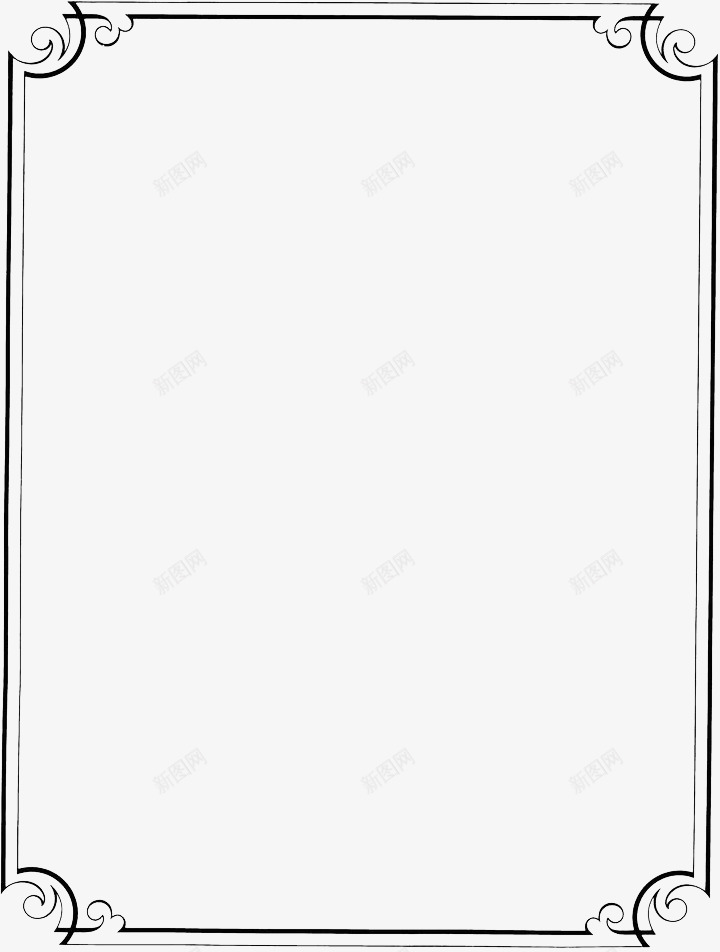 证书边框免扣png免抠素材_新图网 https://ixintu.com 证书 边框 免扣