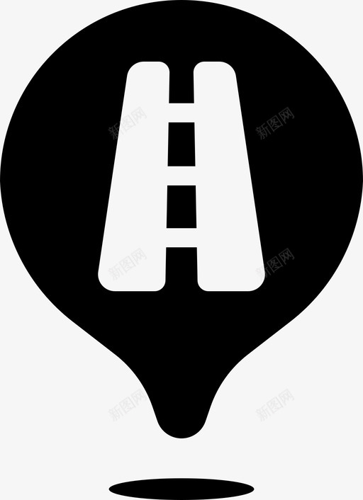 公路标志方向高速公路svg_新图网 https://ixintu.com 标志 公路 高速公路 位置 地图 方向 主要 道路 兴趣 标志符 符号