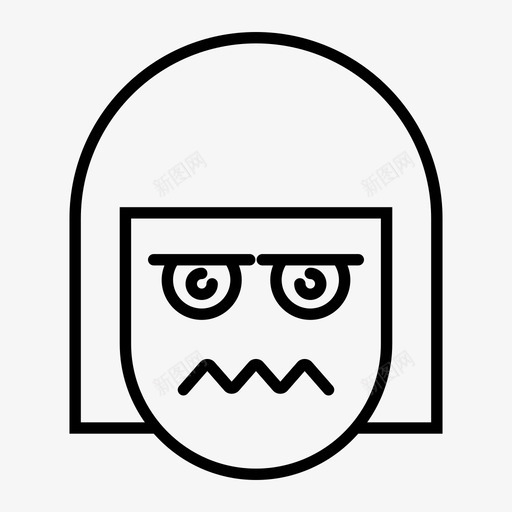 紧张表情符号脸图标免费下载 图标m Zakutzedc 新图网 紧张表情符号脸图标免费下载 图标m Zakutzedc 新图网