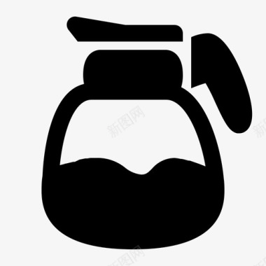 采购产品咖啡壶咖啡壶厨师图标
