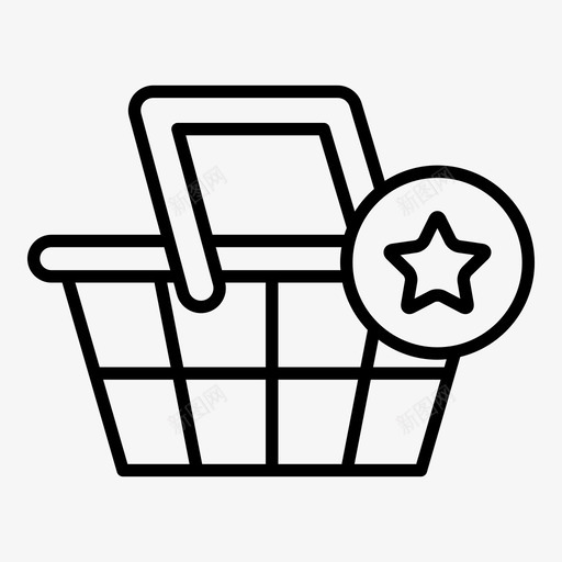 篮子买最爱svg_新图网 https://ixintu.com 篮子 最爱 购物 购物篮