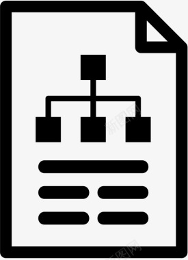 情景分析文档甘特图图标