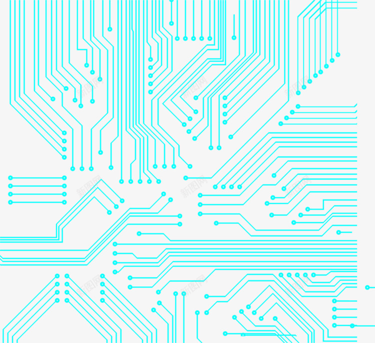 地球电路板线路线条png免抠素材_新图网 https://ixintu.com 地球 电路板 线路 线条
