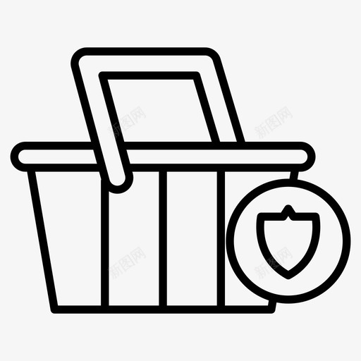 购买篮子保险箱svg_新图网 https://ixintu.com 购买 篮子 保险箱 购物 购物篮