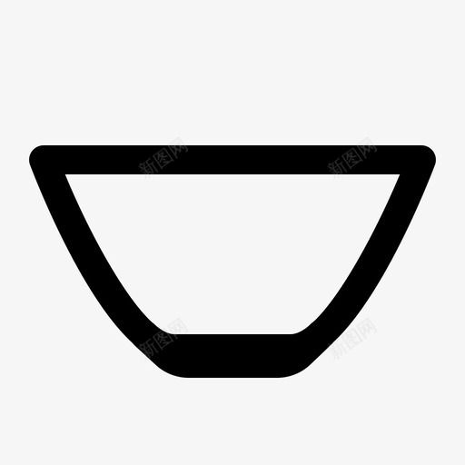 碗厨师厨房svg_新图网 https://ixintu.com 厨房 厨师 厨具 工具
