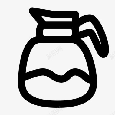 咖啡壶厨师厨房图标