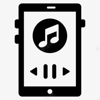 音乐播放器移动ipod移动音乐图标