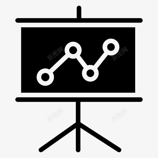 趋势图业务分析业务图svg_新图网 https://ixintu.com 业务 趋势 势图 分析 表示 一组 财务 字形 矢量 矢量图 图标