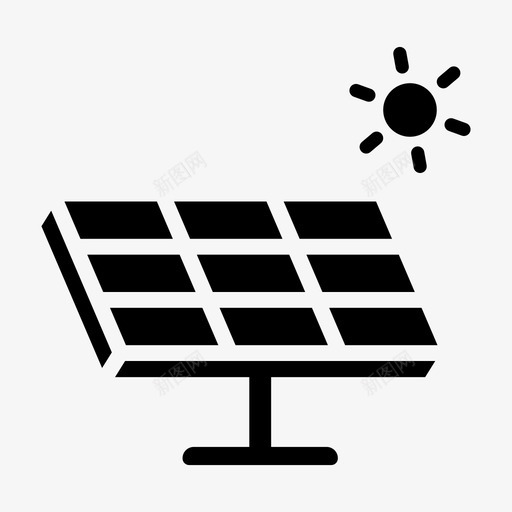 太阳能生态能源svg_新图网 https://ixintu.com 太阳能 生态 能源