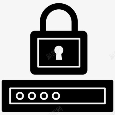 安全登录帐户密码登录保护图标