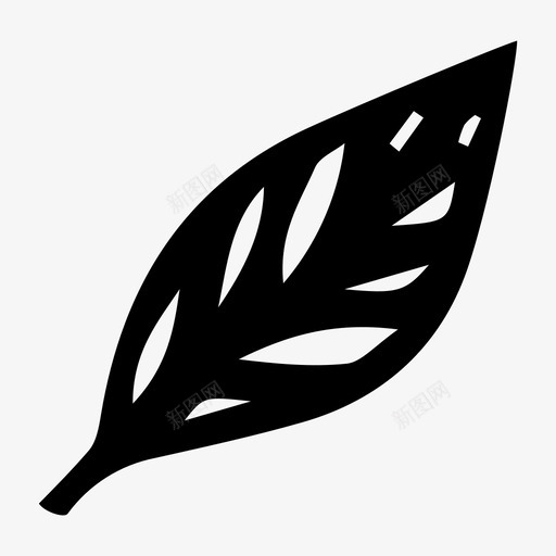 植物树枝草svg_新图网 https://ixintu.com 植物 树枝 草药 药草 自然