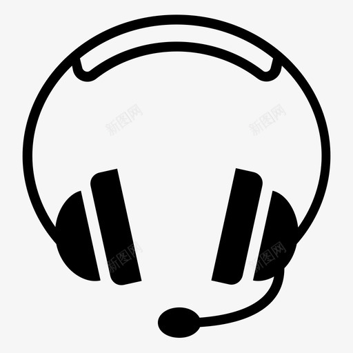 耳机耳式扬声器音响设备svg_新图网 https://ixintu.com 耳机 耳式 扬声器 音响 设备 数字 电子设备