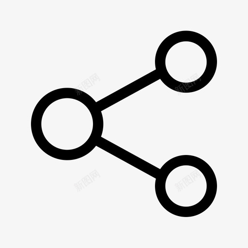 分享互联网网络svg_新图网 https://ixintu.com 分享 网络 互联网 社交 媒体 多线 传播