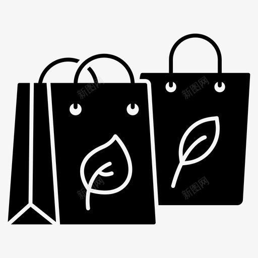 生态袋黄麻袋种子购物svg_新图网 https://ixintu.com 生态 袋黄 麻袋 种子 购物 购物袋 手提袋 一套 环保 字形 矢量