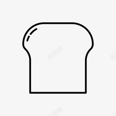 面包片面包房面包条图标