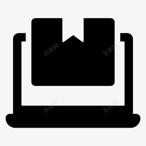 在线包裹电子商务物流配送svg_新图网 https://ixintu.com 在线 包裹 电子商务 物流配送 产品 运输 配送 图标 集合