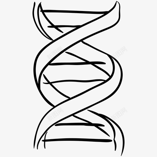 dna生物学dna链svg_新图网 https://ixintu.com 生物学 遗传学 遗传 一套 教育 电子 电子学 学习 培训 向量 图标