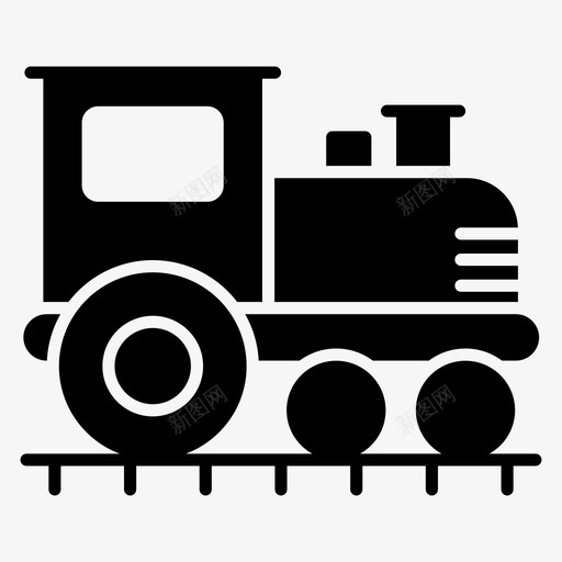 火车头柴油机蒸汽机svg_新图网 https://ixintu.com 火车头 柴油机 蒸汽机 一套 运输 实体 实体图 图标