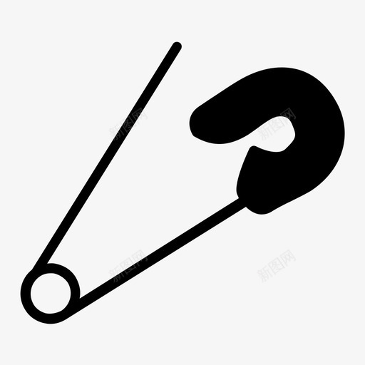 安全别针腰带别针尿布别针svg_新图网 https://ixintu.com 安全别针 别针 缝纫 腰带 尿布 保险套 裁缝 雕文