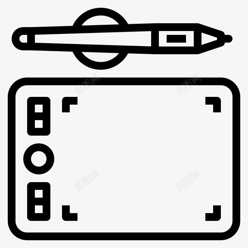 笔板设计图形svg_新图网 https://ixintu.com 笔板笔 设计 设计图 图形 工具 创作 过程 概述 图标