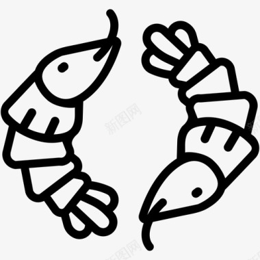 虾小龙虾ebi图标
