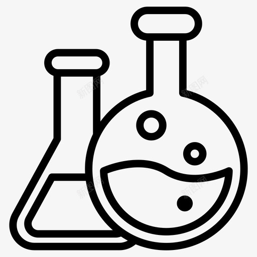 lap仪器化学烧瓶化学测试svg_新图网 https://ixintu.com 化学 仪器 实验室 学校 图标 矢量图 矢量 科学 教育 教育学 化学化