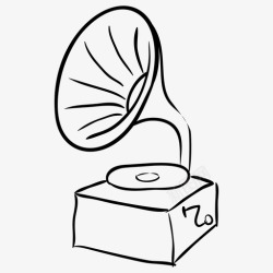 留声机视频乙烯基留声机音乐播放器录音机高清图片
