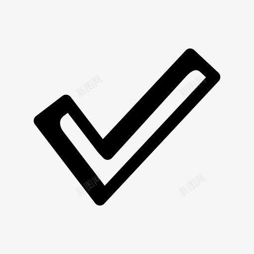 复选标记批准确定svg_新图网 https://ixintu.com 复选 标记 批准 确定 勾选 验证 杂项