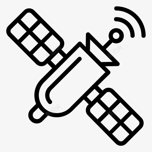 人造卫星现代设备现代电子svg_新图网 https://ixintu.com 人造卫星 现代 设备 电子 空间 通信技术 数字 电子设备 线路